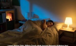 Lampu Kamar Tidur, Pilihan Tepat untuk Suasana Nyaman di Malam Hari