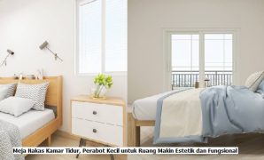 Meja Nakas Kamar Tidur, Perabot Kecil untuk Ruang Makin Estetik dan Fungsional