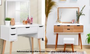 Rekomendasi Meja Rias Kamar Tidur yang Cantik dan Fungsional
